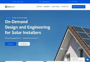 Aduu Solar Engineering - The dependable name in PV system design, site assessment, solar sale proposals, PE review, and engineering consultation.
