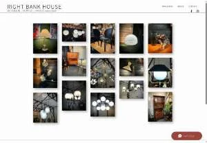 Screenshot of Maison Rive Droite: Mid-Century Modern Furniture