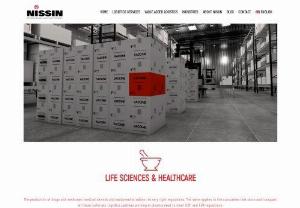 Expert Life Sciences & Pharma Logistics - Nissin Belgium - For Life Sciences and Healthcare companies, Nissin Belgium has a strong and unique value proposition, providing temperature controlled shipments and storage.