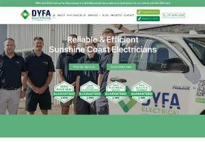 DYFA Electrical - DYFA Electrical is Sunshine Coast's premier electrician service catering to a wide array of residential, commercial, and industrial projects. With work completed across Queensland, we're ready and willing to take on any project no matter the size, location, or design.