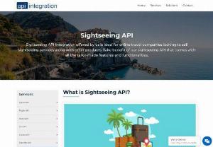Sightseeing API - Sightseeing is one of the fastest-growing segments of online travel. Sightseeing API Integration enables you to aggregate global sightseeing and activity content and distributes it through multiple sales channels with your branding.
Being one of the world's leading providers of sightseeing API, we are serving top travel businesses across the world. We have worked with many major brands and helped them to grow immensely.