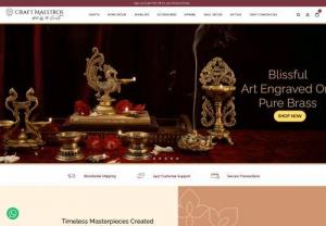 Buy Handicrafts Items, Indian Handicrafts, Handmade Products by Master Artisans - Buy Handcrafted Products Online from Craft Maestros. We bring to you the finest handicrafts and handlooms products only from the homes of nationally-awarded master artisans. Premium handmade items online.