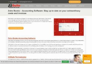 AGSuite Technologies: Optimize Accounting with Zoho Books - Take control of your accounting processes with AGSuite Technologies, your trusted partner for optimizing financial management through Zoho Books Accounting Software. Streamline your business's financial operations, invoicing, and expense tracking with our expert guidance and implementation of Zoho Books.