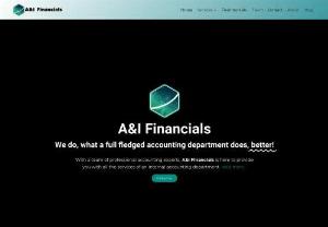 A&I Financials - We do, what a full-fledged accounting department does, better!