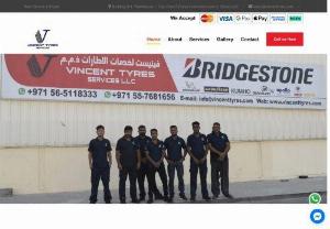Tyres Repair Services Shop in Dubai - Vincent Tyres is reputed Tyre repair shop Dubai which provides car tyre service across Dubai. Our team is readily available to assist you anytime - anywhere. Contact us today at +971 56 5118333.