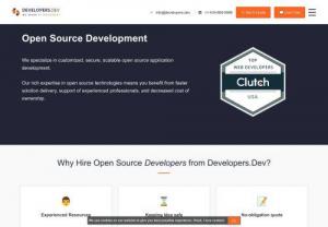 Open Source Development - We focus on customized, secure, scalable open supply software development.Our wealthy knowledge in open supply technology method you gain from quicker answer delivery, help of skilled professionals, and reduced fee of ownership.