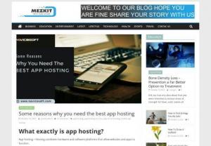 Some reasons why you need the best app hosting | Navicosoft - Simply like, if you have an excellent application hosting service, you can cover a wide range of consumers
#Luxuryapphosting #reputableapphostingservices