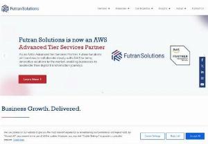 Best Digital Transformation Company - Futran Solutions - We bring digital transformation to your company with process automation, cloud services, data analysis & low or no code apps & API development.