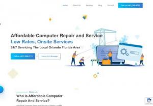 Affordable Computer Repair and Service - Affordable Computer Repair and Service is Orlando's mobile computer repair solution. We come to you, in the comfort of your home, office, or even the local coffee shop.