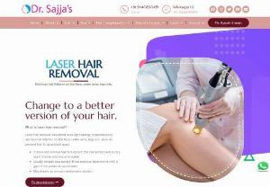 laser hair removal treatment in Tirupati - Laser hair removal will permanently reduce hair growth but it doesn't remove it permanently. We can expect up to an 80% of reduction in hair growth after 6-8 sessions.