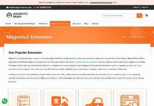 Magento 2 Extensions | MagentoBrain - Buy Magento 2 extensions to enhance your store functionality and performance. Magento 2 extensions are developed to help businesses grow steadily and increase revenue.