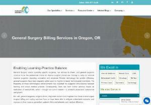 General Surgery Billing Services in Oregon - MedicalBillersandCoders offers General Surgery Billing Services at affordable rates in Oregon. General Surgery Medical Billing can be done with accuracy to enhance your revenue.