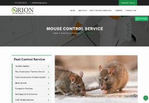 Mouse Control companies in Abu Dhabi and Dubai - Orion Pest Control is the best among the Mouse control companies in Abu Dhabi and Dubai. Orion Pest Control uses the proper tools and knowledge for the most effective strategies