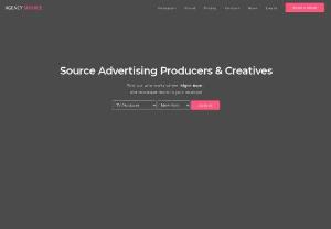 Agency Source - Agency Source provides access to nearly 50,000 global contacts in creative industry including TV Producers, Art Directors, Creative Directors and Marketers in Ad Agencies and Brands.