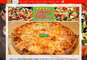 Sports Pizza By Kio - Address: 1572 Haines Rd, Levittown, PA 19055, USA || Phone: 215-949-8735