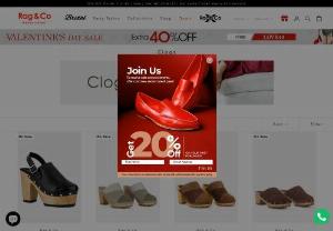 Wooden Clogs for women | Rag&Co - Rag & Co - Try out the latest and trending wooden women's branded premium clogs online. Which are trending this season new in styles for women and best seller products too. Check Out the Latest collection of clogs only at Rag & Co Official Website with Exciting exclusive offers.