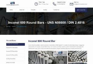 Inconel 600 Round Bar In Mumbai - Inconel 600 Round Bar Suppliers In India. Exotic Metal Alloys is top seller and provider of Inconel 601 Bars. Inconel bars are especially attempted and guaranteed by complete measures. Round bars offer mind boggling resistivity to stress and setting parts. It ruins shooting and beating like overwhelming burdens. These bars are best known for its evident quality and yield quality which makes it ideal for tremendous structure application. Its formability tendency makes bars adaptable to develop