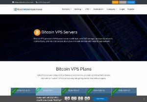 Order VPS servers with Bitcoin (BTC) Payment - Bitcoin VPS Servers offer the performance and security benefits of dedicated servers at virtual server prices and Bitcoin payment method accepted. Bitcoin VPS are recommended for business-grade uses.