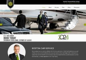 Boston Transportation Group - We provide private car service to Boston MA from any destination in the New England area as well as limo and car service from Boston MA to any destination in the New England. We understand the value of our service and therefore we take special care to provide the finest possible luxury car transportation service to our clients. Customer satisfaction is always our Top Priority.