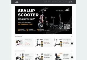 Pakar Scooter Elektrik - We are the Cheapest Electric Scooter Distributor, providing complete spare parts and service with reliable technicians in East Jakarta