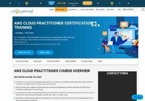 AWS CLOUD PRACTITIONER CERTIFICATION TRAINING - Got to recognise, what the products and services your organisation offers, really are?
Are you looking for ways to learn more about them products and services?
Want to see how?
Well, it's time to start asking questions and we'll show you how !The AWS Cloud Practitioner certification training course is spread over three days, and you have ample opportunity to get all your questions answered.
No matter what your time zone or location, we have an option for you to take up either an online AWS..