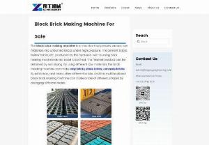 2022 Best Brick Making Machine Manufacturer - The brick making machine is a multifunctional equipment for producing unburned bricks. It can produce standard bricks, porous bricks, clay bricks, concrete bricks and other kinds of bricks by changing different moulds.