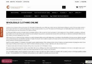 Buying Clothing Online at CC Wholesale Clothing - There are many advantages to purchasing clothing and safety equipment online. Without spending all day shopping in stores, you can select from hundreds of goods. More significantly, you get to pay much less for excellent goods. The greatest discounts on a variety of women's clothing purchases can be found at CC Wholesale Clothing.
