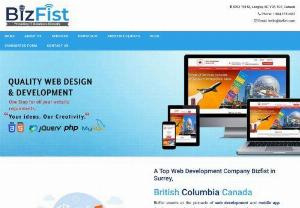 Bizfist IT Solutions Ltd - A well-designed website helps to develop a strong brand and boosts the reputation of your company, as we at Bizfist IT Solutions are aware. Because of this, we create expert websites that will enhance every component of your digital marketing plan.