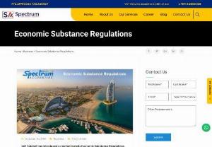 Economic Substance Regulations | Economic Substance Report Template - As part of the UAE's commitment being a member of the OECD Inclusive Framework, in response to an assessment of the UAE's tax framework by the European Union (
