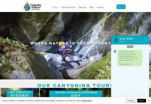 Canyoning New Zealand - At Canyoning Aotearoa, in the Nelson Tasman region, we offer unique canyoning adventures in the beautiful Nelson Lakes and Kahurangi National Park. Beginners or experienced, we got you covered.