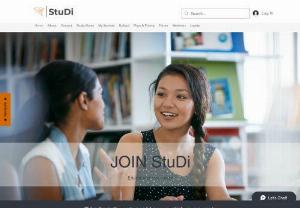 StuDi - Educational platform offering a wide range of services to students to help them overcome any difficulties during their educational journey.
