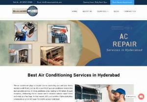 Air Conditioner Repair in Hyderabad - The air conditioner plays a crucial role in comforting you and your family members with fresh, cool air. It's a cool life if your air conditioner renders the best possible service. At times, problems arise, leading to AC failure. In such scenarios, addressing the AC issues well in advance reduces repair costs and saves you few bugs. In that manner, MA cool comforts Hyderabad plays a tremendous role in AC repair for clients across Hyderabad.