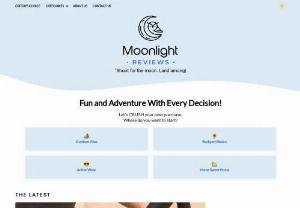 Moonlight Reviews - Moonlight Reviews is a product review and niche website focused on the Americana lifestyle. In particular, we focus on outdoor excursions and backyard living. If you like to grill, camp, sit around a bonfire, or generally enjoy life, then our site is for you.