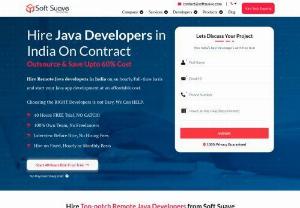 Hire Java Developers in India On Contract - Hire Remote Java developers in India on an hourly/full-time basis and start your Java app development at an affordable cost.