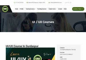 UI/UX Course in Gurdaspur - CBA INFOTECH provides beautifully designed web and mobile projects for your customers using modern tools used by top companies and just updated with all modern Design tools and best practices for 2022. Master Figma for your design and learn to convert your designs into a live HTML and CSS website. It provides learning regarding design for all types of devices using Figma and other tools used by some of the top designers in the world.