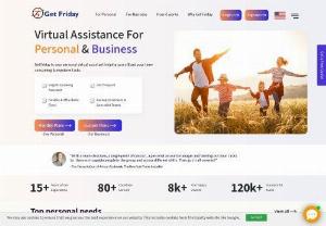 GetFriday: Virtual Assistant Services & Virtual Executive Assistance for Everyone - GetFriday is your personal virtual assistant helping you offload your time-consuming mundane tasks. Virtual assistance and business process support for small businesses & entrepreneurs.