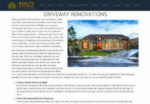 Driveway Renovation Guttenberg - Driveway Renovation Guttenberg - According to the team at Realty Improvements, just as any other piece of the home remodeling world, there are a lot of important pieces of information you should try to educate yourself on. To make sure you put together the best driveway possible for you and to make sure it goes with the other aspects of your home.
