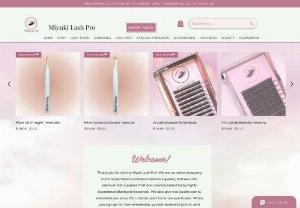 Miyuki Lash Pro - Miyuki Lash Pro offers wide variety of products for eyelash extension professionals. You can find many popular lash types, lash adhesives, lash tools and more!