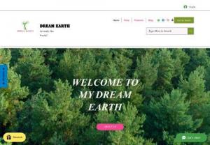 Dream Earth - Dream Earth is an online gardening store where you can buy gardening essentials, indoor plants, decorative pots and organic fertilizers.