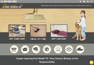 Fort Worth Carpet Cleaning - Save your wellbeing and your family wellbeing with Floor covering cleaning Stronghold worth TX as our administration will assist you with staying away from yourself and your family from asthma and sensitivity by eliminating the residue and the soil from your rug, let me let you know that you can clean your rug however clean it professionality and ensure that it turns out to be clear of any soil even the intense soil as the blood stains or wine stains needs our administration. We are here to...