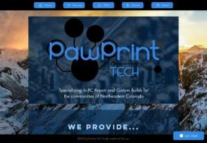 PawPrint Tech - PC and Game Console Repair Company serving Northeastern Colorado