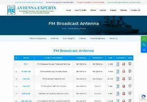 FM Broadcast Antenna - Are you in search of a genuine FM Broadcast Antenna Manufacturer? If yes, then your search is over. At antenna experts, we are a team of reliable FM Broadcast Log Periodic Antenna supplier. We offer the best-in-class FM Broadcast Circular Polarized Antenna which has 100% work efficiency. Our FM Broadcast Vertical Polarized Antenna is made from materials that are resistant to corrosion.