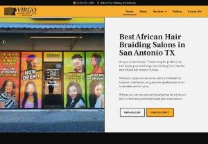 Virgo Hair Braiding Salon - We are a professional African hair braiding salon in and around San Antonio. Offering a wide variety of hair braiding styles. $10 off for Military & Veteran service members.