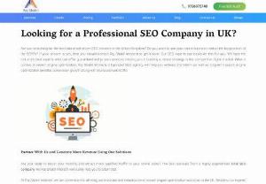 SEO Services in UK - Looking to get more website traffic and customers with our professional SEO services in UK? We are one of the top SEO companies In UK where you can get reliable SEO services help to get your website engaging and converting with your customers. Get a free SEO consultation with our SEO agency today!