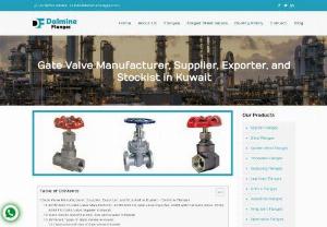 Top quality gate valves manufacturer in India - Dalmine Flanges is a well-known Gate Valves Manufacturer in India. A gate valve, commonly referred to as a sluice valve, opens by raising a square or rectangular gate or wedge out of the fluid's path. One of the biggest suppliers of gate valves in India is us.