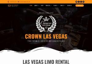 Limousine Rental Las Vegas - Crown Las Vegas is one of the best limo companies in Las Vegas offering luxury limo rental services at affordable price.