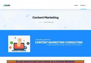 Content Marketing Services in Lucknow | Max Digital Academy - Content marketing services provide companies and marketers with the content, strategy, tools and evaluation necessary to support marketing programe.