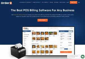 Orderz pos makes billing simple - To successfully handle your company's tasks, get OrderZ POS software. Whether you run a restaurant, sell retail items, or simply need a dynamic POS for small business, we offer the POS billing software that will best meet your unique business needs.