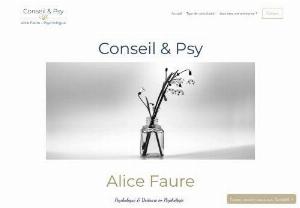 Conseil & Psy - Conseil & Psy, independent firm offering psychological consultations for individuals and recruitment support for companies