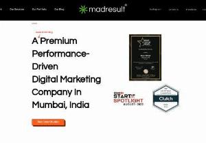 A award winning performance driven digital marketing company - Mad result is an award winning performance driven digital marketing company which helps your business to be on top and grow higher.